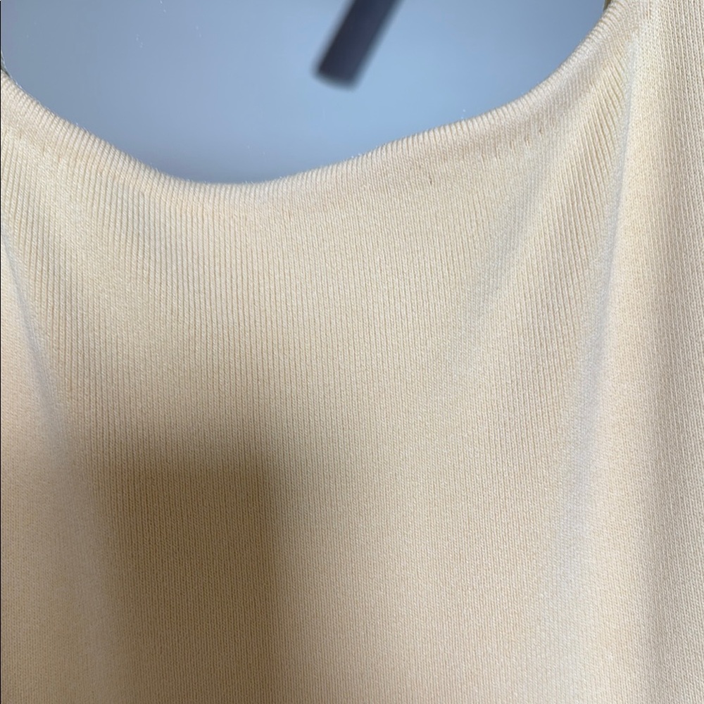 STAUD Yellow Ribbed Maxi Sundress - Picture 2 of 3
